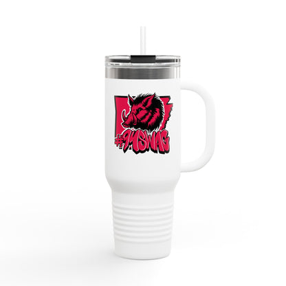 Insulated Basketball Tumbler with Bold Graphic – The Ultimate Travel Companion